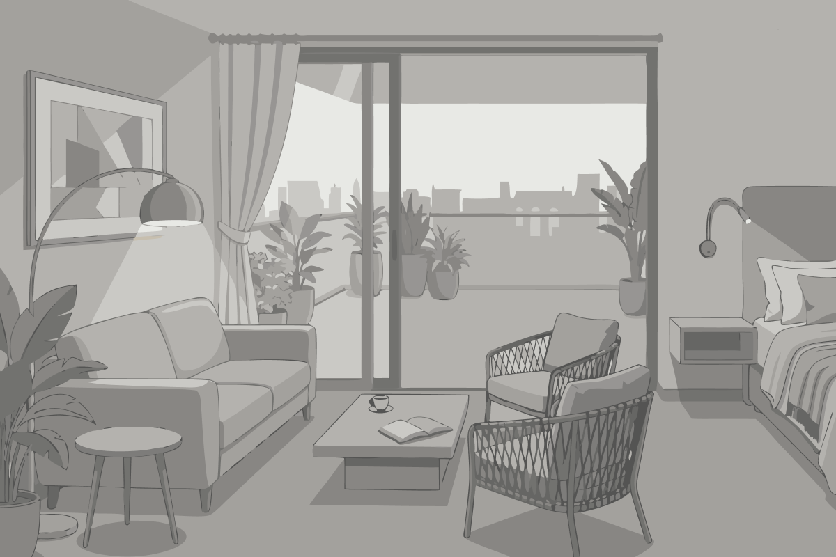 Four-Bedroom Luxury Apartment